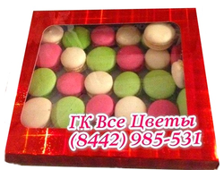 Большая коробка пироженных Макарунс