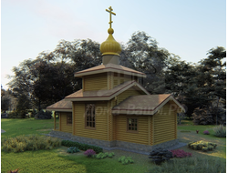 Православная деревянная церквь ДК-027