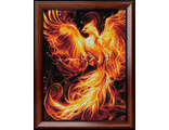 Огненный феникс АЖ-1853 (алмазная мозаика) mgm-mu