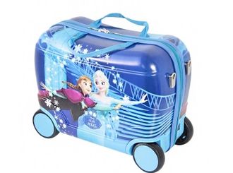 Детский чемодан на 4 колесах Frozen Disney blue / Холодное сердце Дисней синий - 3