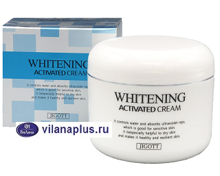 Jigott Крем для лица Отбеливающий Whitening Activated Cream, 100 гр. 036500