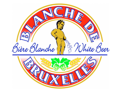 "Blanche de Bruxelles (БЛАНШ ДЕ БРЮКСЕЛЬ)", Светлое, Нефильтрованное, Пастеризованное, (Бельгия), алкоголь: 4.5%, плотность: 16%