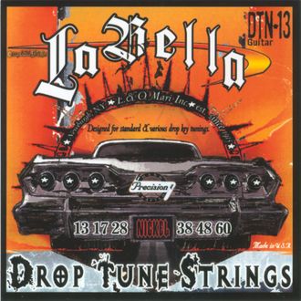 Струны металлические La Bella Drop Tune Strings DT13