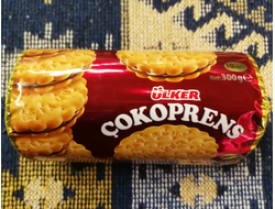 Печенье &quot;Чокопренс&quot; (Çokoprens), 300 гр., Ülker, Турция