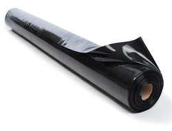 Плёнка полиэтиленовая Черная рукав 1,5м.х100м. из вторичного п/э 100 мкм.