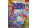 Журнал &quot;Свинка Пеппа. Официальное издание. Peppa Pig. Official edition&quot; №55 + игрушка и наклейки (дополнительная игрушка внутри)