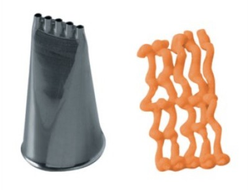 Наконечник &quot;Полоски&quot;, d=16x25, h=43 мм (bx 0134) (134)