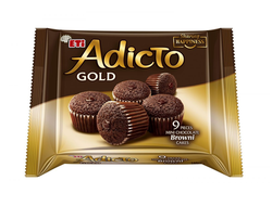 Кекс Брауни "Адикто Голд" Adicto Gold Browni, 180 гр., Eti, Турция