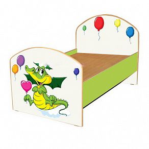 Кровать детская 1 Дракончик в шариках