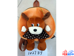 Рюкзак мягкий собака, 24-21 см (КНР) арт.102789и