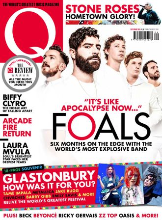 Q Magazine September 2016 Foals Cover ИНОСТРАННЫЕ МУЗЫКАЛЬНЫЕ ЖУРНАЛЫ, INTPRESSSHOP