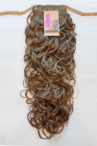 Шиньон-хвост Е-Р0331 на ленте из искусственных волос (вьющиеся волос) тон № 15