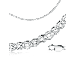 Браслет серебряный Нонна с алмазной гранью, арт. 81050500118