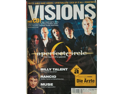 Visions Magazine October 2003 A Perfect Circle Cover Иностранные музыкальные журналы, Intpressshop