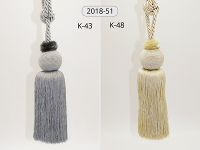 Арт. 2018-51 NEW. Средняя кисть для штор, 72 см