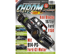 CHROM &amp; FLAMMEN Magazine February 2019 Иностранные журналы об автомобилях автотюнинге и аэрографии