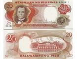 Филиппины 20 песо 1969 г.