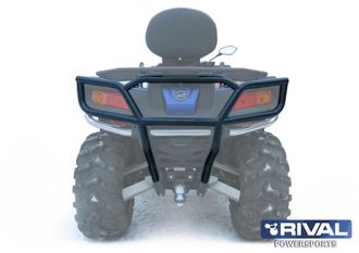 Бампер задний Rival 444.6840.1 для CFMOTO X8 2012- (Сталь) (1120*620*275) (2444.6840.1)