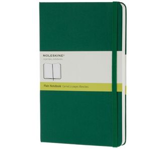 Записная книжка "Classic" (нелинованная), Large, зеленая Записная книжка "Classic" (нелинованная), Large, зеленая