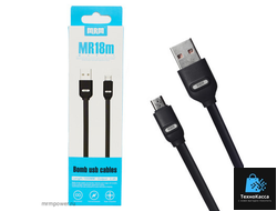 Кабель USB MRM MR18m  Micro 1000mm (black)