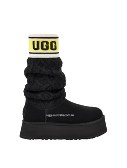 UGG Classic Sweater Letter black