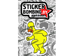 стикер - homer 2