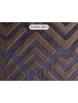 Sydney, эксклюзивная портьерная и обивочная ткань с тиснением