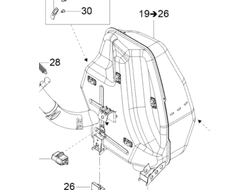 Глушитель (муфлер) оригинал BRP 514055055/514054747 для BRP LYNX/Ski-Doo