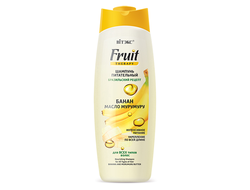 Шампунь ПИТАТЕЛЬНЫЙ для всех типов волос «Банан, масло мурумуру» «Fruit Therapy», 515 мл