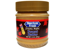 Арахисовая паста American Fresh с кленовым сиропом 340гр (США)
