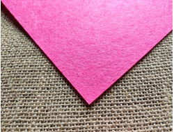 Фетр жесткий, толщина 0,5-1 мм, размер 20*30 см, 1 лист, цвет розовый