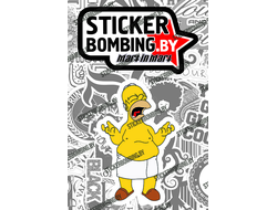 стикер - homer 3