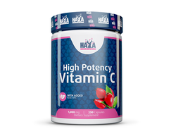 High Potency Vitamin C 1,000mg with Rose Hips 250 Caps.