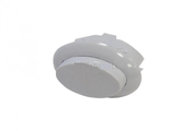Кнопка предохранительного устройства (ТУПа) плиты GEFEST м.1100, 1500, 3100, белая, короткая ножка (1100.69.0.000).
