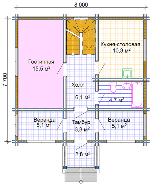 Программа проект дома из бруса Программа проект дома из бруса
