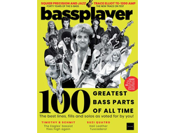 Bass Player Magazine Issue 425 The 100 Greatest Bass Parts Of All Time Cover, Intpressshop