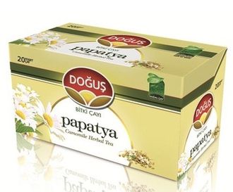 Чай ромашка (Papatya), 20 пакетиков, Doğuş, Турция