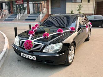 Комплект свадебных украшений на машину "Фиона" №2