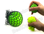 Мячик антистресс лизун в сетке купить оптом (3+) арт. TP-0123