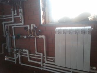 Установка радиаторов отопления Установка радиаторов отопления