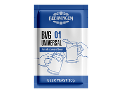 Дрожжи пивные "Beervingem" BVG-01 универсальные, 10 гр