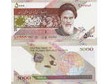 Иран 5000 риалов 2009-10 гг.