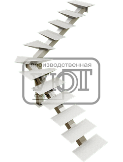 лестница центральный косоур основа-2