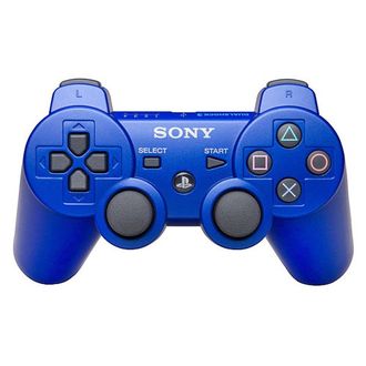 PS 3 Controller Wireless Dual Shock Blue