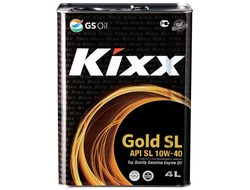 Масло моторное Kixx Gold SL 10W-40 (G SL/CF 10W-40) 4L полусинтетическое