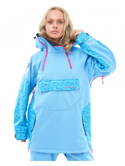 Анорак женский сноубордический DF UKTUS Woman Blue - Pink 800240-483