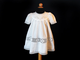 Крестильное платье для девочки, модель "Ксения", материал - лен или сатин, 3 - 4, 5 - 6, 7 - 8 лет, можно вышить любое имя, цена от