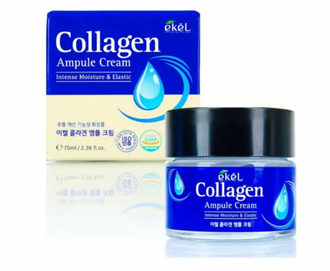 EKEL Ампульный Крем для лица с Коллагеном Collagen Ampule Cream 70 мл. 276820