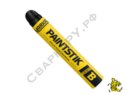 Мелок промышленный перманентный Markal B Paintstik черный ф17х121мм