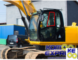 JHN0138 Стекло двери сдвижное JCB JS